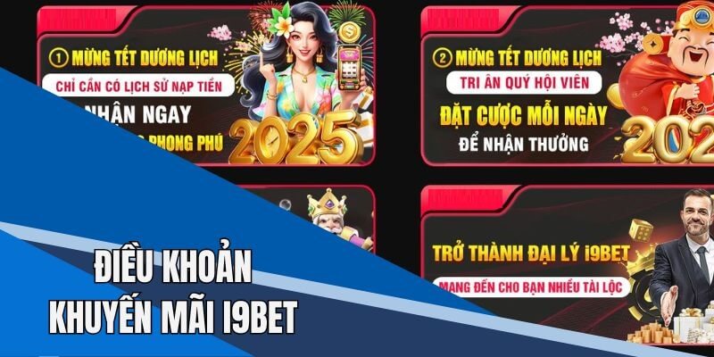 List điều khoản áp dụng cho các khuyến mãi I9BET